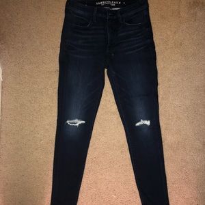 American Eagle rip jeans